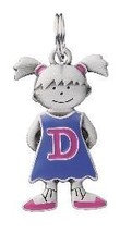 Initial Kid&#39;s Tag - Girl - D by Ganz - $9.90