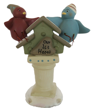 Vtg Russ Bonnie Lynn Peace in the Meadow Our 1st Home birds birdhouse figurine - £9.43 GBP