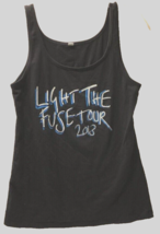 $12 Keith Urban Light Fuse Tour 2013 C&amp;W Concert Girl Women Black Tank Top - £9.49 GBP