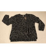 NWT J. Jill Wool Blend Sweater Size L Longer In Back Pretty! - £29.04 GBP