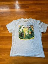 Gildan Men's M Sky blue Gamer Tshirt Mario, Vader Zelda Size XL - $3.47