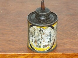 Vintage Rare Stoegerol Gun Oil Empty Can - $44.55