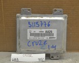 2011 Chevrolet Cruze Engine Control Unit ECU 12642100 Module 852-6B3 - $13.99