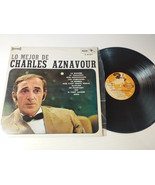 Charles Aznavour Lo mejor de Aznavour 1968 Barclay S-21017 - LP vinyl 12... - $458.28 MXN