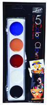 Mehron Makeup 5 Color Cream Palette (Clown) - £58.98 GBP