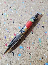 Teacher Celebration Pen Adorned with a Red Apple Label Cast and a Sleek ... - $44.99