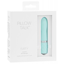 Pillow Talk Flirty Bullet Vibrator Rechargeable Teal - $42.06