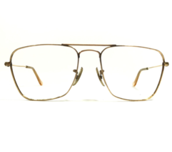 Vintage Bausch &amp; Lomb Ray-Ban Sunglasses Frames Caravan Aviators Gold 53... - £73.92 GBP