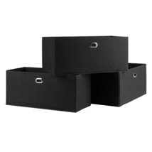 Wood Torino Storage/Organization, Black - £46.29 GBP