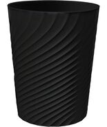 Chic 1.8 Gallon Black Recycling Bin - Ideal for Bathrooms, Offices, and ... - $29.65