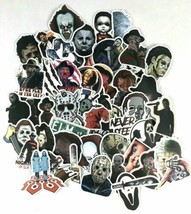 50pcs Scary Movie Jason Freddy Pennywise Stickers Laptop Wall Decal Sticker Pack - £23.11 GBP