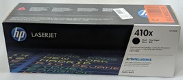 HP 410X High Volume Yield LaserJet Toner Cartridge CF410X Black Genuine OEM NEW - $159.99