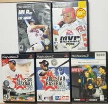 Baseball PS2 Game Lot Of 5 Titles See Description For Titles - £22.41 GBP