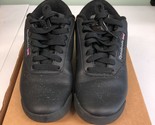 Reebok Women&#39;s Princess Sneaker Black Wide style 7344 Size 5 - $26.81