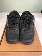 Reebok Women&#39;s Princess Sneaker Black Wide style 7344 Size 5 - $21.44