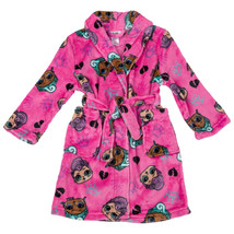 LOL Surprise Dolls Girl&#39;s Plush Robe Pink - £27.41 GBP