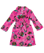 LOL Surprise Dolls Girl&#39;s Plush Robe Pink - £27.92 GBP