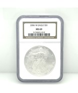 2006-W Silver American Eagle Graded by NGC as MS69 - $1,253.99 MXN