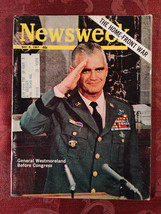 NEWSWEEK May 8 1967 Vietnam War General William Westmoreland American Sculpture - $16.20