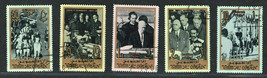 Umm Al Qiwain 1965 Very Fine Used Ng Stamps Set Scott # 26-30 &quot;John F. Kennedy&quot; - £0.99 GBP