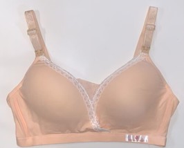 MOMMA&#39;s SHOP Comfy Maternity Nursing Bra  Size 2XL Beige XXL NEW - $12.39 CAD