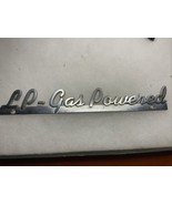 L P Gas Powered IH FARMALL ? Metal EMBLEM  8” - $49.48