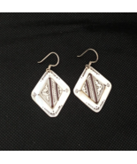 Moroccan Tuareg Earring Silver Ebony Tribal Vintage Berber Handmade Afri... - $1,628.93 MXN