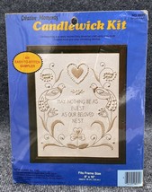 Candlewick Kit Sampler May Nothing Be As Blest Nest 8x10 N0 8271 - £7.82 GBP