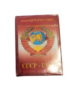 USSR Souvenir 54 Spielkarten Deck Cccp Packung Neu Versiegelt - $17.78 CAD