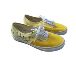 Vans X Sesame Street Authentic Shoes Yellow Men&#39;s 8.5 / Women 10 - $89.07