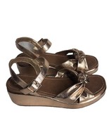 CIRCUS BY SAN EDELMAN PLATFORM SANDALS BRONZE COLOR SZ 10 NEW NO TAGS/BOX - $996.76 MXN