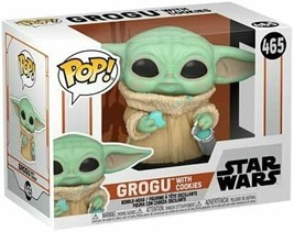 Funko The Mandalorian Grogu with Cookie 465 - £9.96 GBP