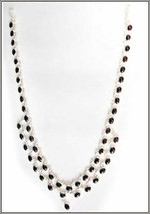 Collar Con Plata Y Ámbar - $43.50