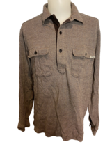 Polo Ralph Lauren Brown Herringbone Long Sleeve Pullover Size L - $33.24