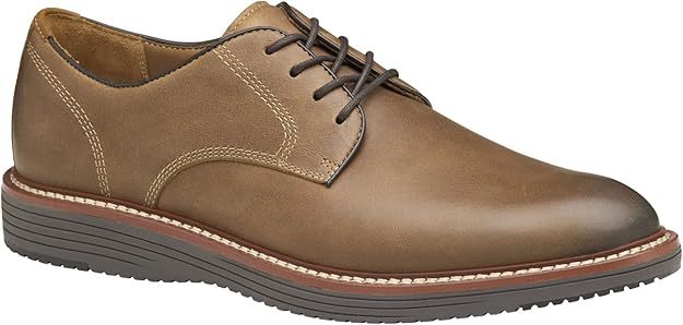 Johnston &amp; Murphy Men&#39;s Upton Plain Toe Tan Oiled Full Grain 12 M US - $116.40