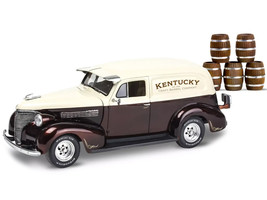 Level 4 Model Kit 1939 Chevrolet Sedan Delivery with Barrel Accessories 1/24 Sca - £38.06 GBP