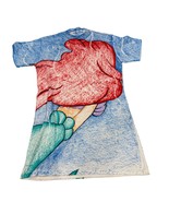 Disney Wear Ariel Little Mermaid Swim Cover Up Shirtdress 7-14 Girls Vin... - $3,125.38 MXN