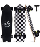Beleev Cruiser Skateboards For Beginners, 27 X 8 Inch Complete Skateboar... - $64.97
