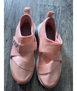 Adidas Girls FortaRun X K  Sneakers FX6326 Peach Size 2.5 Hook &amp; Loop cl... - $20.56 CAD