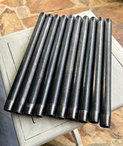 1/2&quot; Malleable Black Steel 12&quot; Pipe Nipple 1/2&quot; x 12&quot; - LOT OF (10) - $34.50