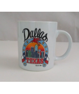Vintage JAS 1988 Dallas Texas Horseshoe State Flags Downtown Image 3.75&quot;... - $165.19 MXN