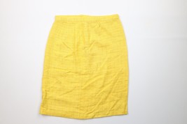 Vintage 50s 60s Streetwear Womens 30 Distressed Wool Burlap Pencil Skirt... - $44.50