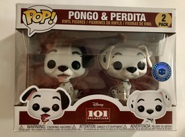 Funko Pop! Disney 101 Dalmations Pongo and Perdita PIAB Exclusive 2 Pack - £51.91 GBP