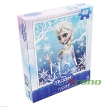 48PC 2014 Disney Frozen Series Puzzle Elsa 23.1CMx 26.3CM (9.125 x10.375inch) - £5.07 GBP