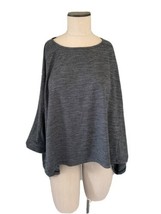 Lucy Gray Shirt With Dolman Sleeves Women’s One Size Loose Fit Causal Co... - $18.99