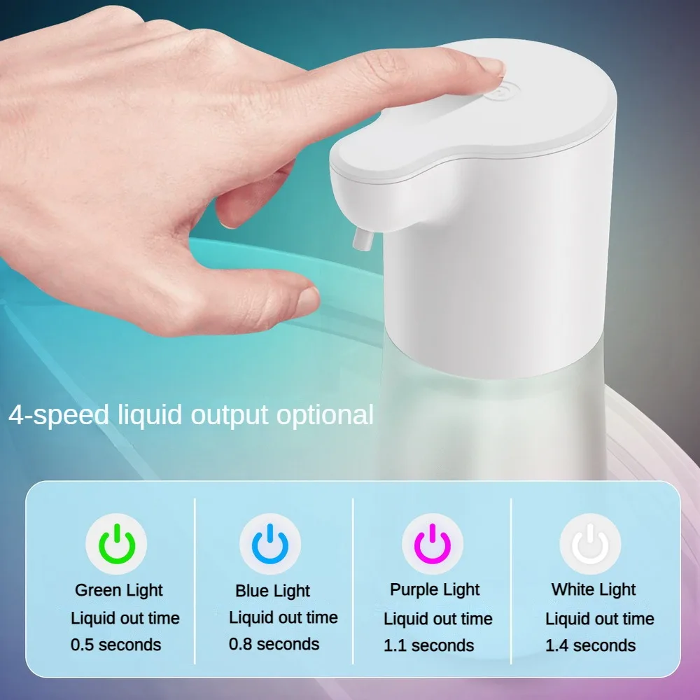 House Home 350/600ml Touchless Automatic Sensor Soap Dispenser Foam USB Charging - £36.25 GBP