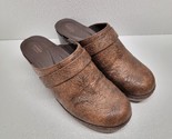 Crocs Sarah Tooled Clog Triple Comfort Slip On Shoes Brown 203911 Womens... - $37.61