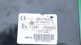 07 MITSUBISHI Outlander 3.0 ECM ECU Immob Computer Ignition Smart FOB 1860A726 image 5