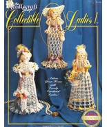 Collectible Lacy Delicate Ladies 1 Doll Jo Ann Maxwell Crochet Patterns - €11,20 EUR