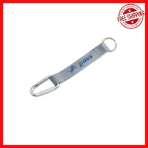 Official NFL Detroit Lions Carabiner Lanyard Keychain - Perfect Gift for... - $24.24